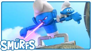 Robô Maluco Foge com o Bebê! • Os Smurfs  • Brasil