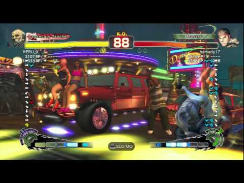 HERU_X (Gouken) Vs hamady17 (Ryu) SSF4 AE Ranked Matches - PSN