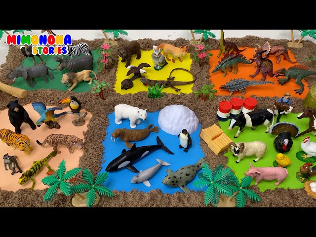 Vídeo relacionado con XRVRILE 9 figuras de animales salvajes de safari, mini animales del bosque, juguetes de zoo, juguetes de granja, animales de granja, figuras de animales, juguetes de animales de safari para niños