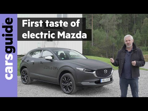 Mazda EV review: electric car preview drive
