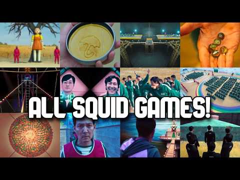 ALL 12 Squid Games without BLOOD