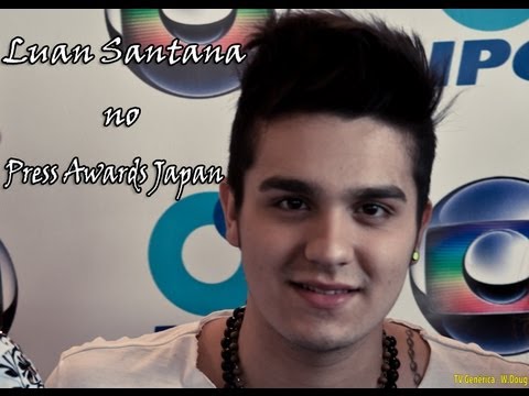 Luan Santana no Japão - Ataque das #luanetes no Press Awards Japan 2013