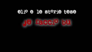 elio e le storie tese - je faccio bu'