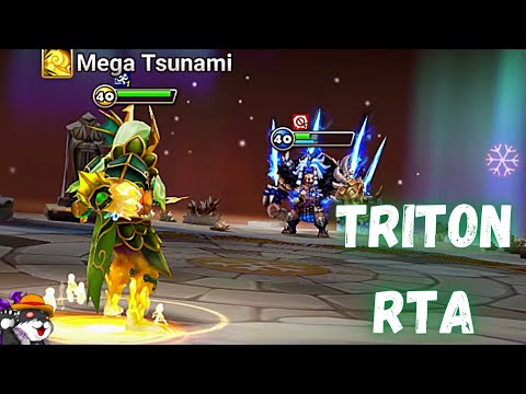The Power Of Triton (Wind Sea Emperor) In RTA  Summoners War