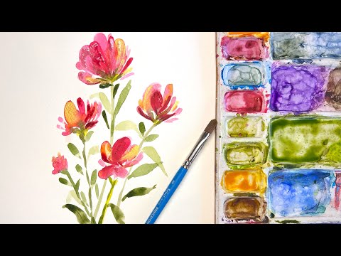 Why the Filbert Brush is a Must-Have for Watercolor Artists 🖌️🎨