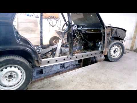 Ремонт кузова ваз 2106 своими руками. Сварка, кузовной ремонт!