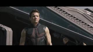 Hawkeye/ Clint Barton Fight Scenes ( Avengers: AOU and CA: Civil War)