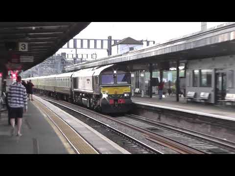 66779 Evening Star passing Didcot 18th May 2019