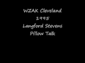 WZAK Cleveland 1995 Langford Stevens Pillow ...