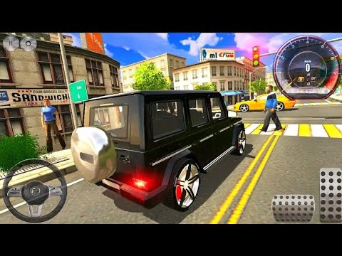 Car Simulator Offroad g class 2021 City driving-andriod gameplay