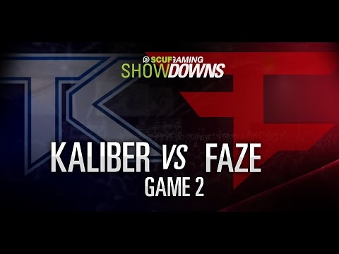 Scuf Gaming Showdowns - FaZe vs Team Kaliber - Game 2 - August 20th 2014