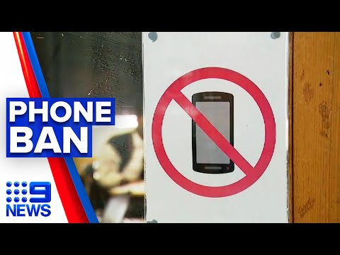 Mobile phones banned in primary school next year | 9 News Australia