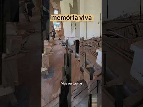 Por que essa obra de restauro não anda