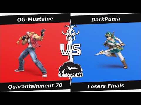 Quarantainment 70 Losers Finals - OG-Mustaine (Terry) Vs DarkPuma (Hero) - SSBU