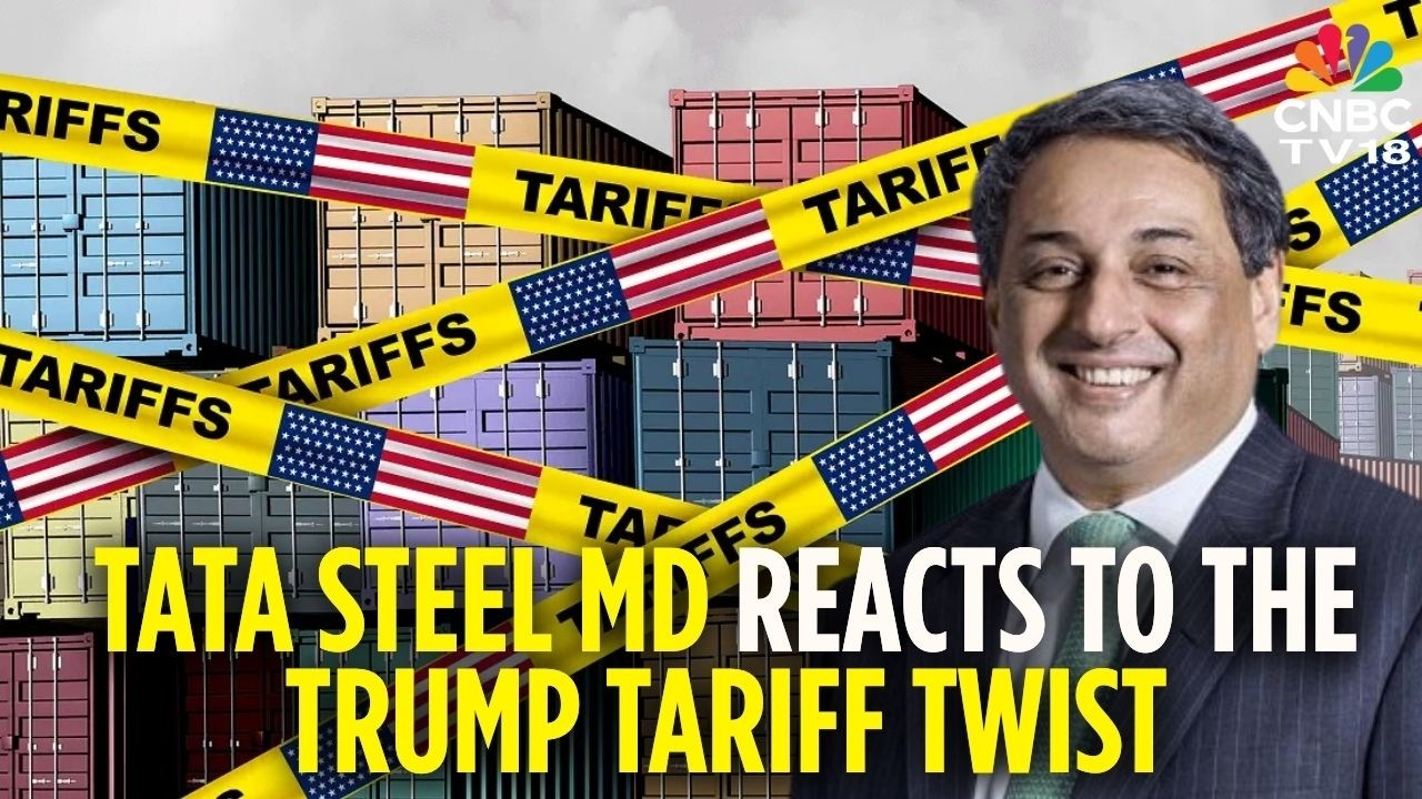 Steel Is Not Directly Impacted By 10% US Tariffs: Tata Steel MD TV Narendran | India Tariffs Slashed