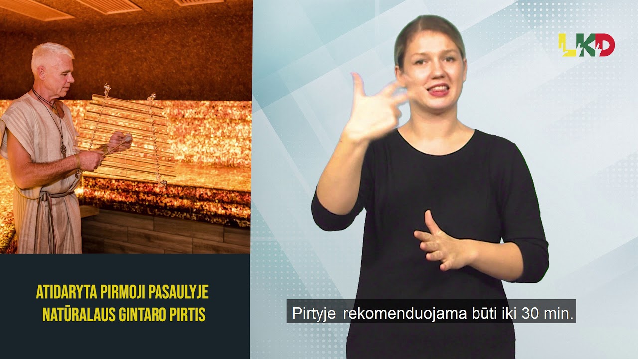 Pirmoji pasaulyje natūralaus gintaro pirtis