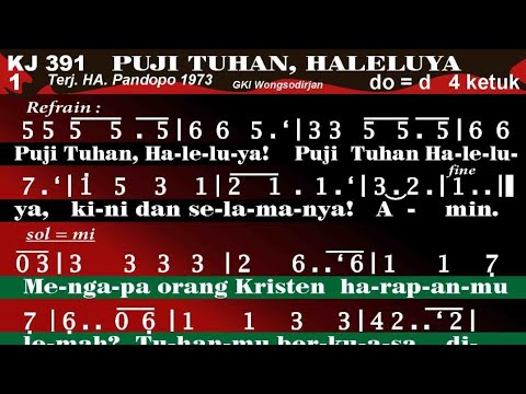 KJ. 391 Puji Tuhan Haleluya - Cover DewiSSL | Kidung Jemaat