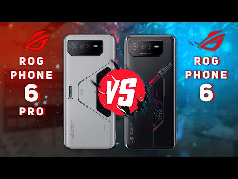 Asus ROG Phone 6 Pro 5G vs Asus ROG Phone 6 5G