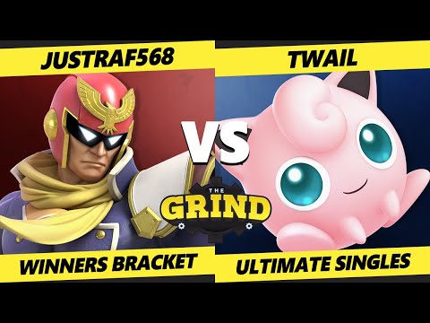 The Grind 204 - JustRaf568 (Captain Falcon) Vs. Twail (Jigglypuff) Smash Ultimate - SSBU