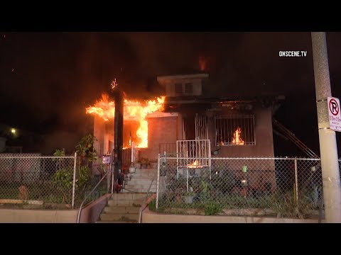 House Fire Injures Five People, One Critically In Boyle Heights