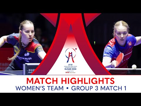 Ema Labosova (SVK) vs Annett Kaufmann (GER) | WT G3 - Match 1 | #ITTFWorlds2024