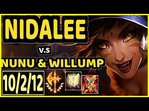 NIGHTBLUE3 (NIDALEE) vs NUNU & WILLUMP - 10/2/12 KDA JUNGLE GAMEPLAY - NA Ranked DIAMOND