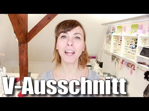 V-Ausschnitt nähen / Variante - mit Anna von einfach nähen