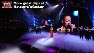 Rebecca Ferguson performs Distant Dreamer - The X Factor Live Final - itv.com/xfactor