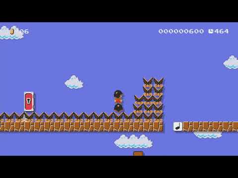 砦のサバイバル(survival game of fort) by ARALE - SUPER MARIO MAKER - NO COMMENTARY 1bi