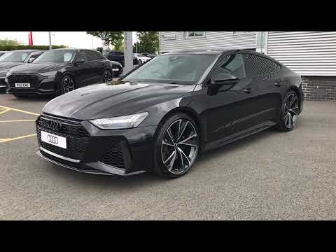 2021 Brand New Audi RS7 Sportback Carbon Black | Stoke Audi