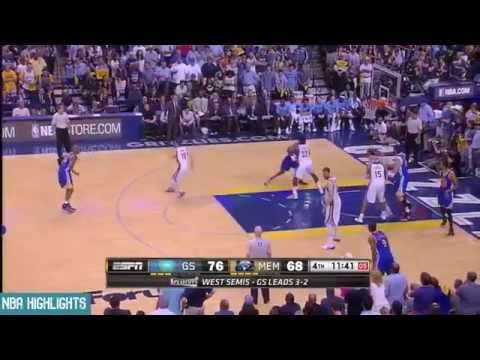 Golden State Warriors vs Memphis Grizzlies - Full Highlights | Game 6 | May 15, 2015 | NBA Playoffs