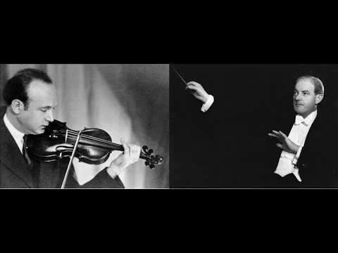 Joseph Szigeti & Sir Hamilton Harty: Brahms: Violin Concerto  (R.1928)