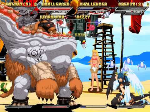 Guilty Gear Isuka [Arcade] - play as Leopaldon