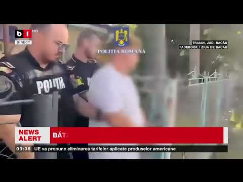 BĂTAIE ȘI JAF LA O BENZINĂRIE DIN BACĂU_Știri B1TV_28 aug. 2025