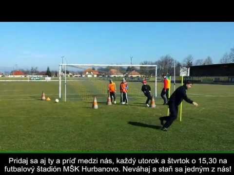 Tréning žiakov MŠK Hurbanovo (zhotovil T. Bičan)