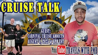 Cruise Talk with Travels with PMB | Celebration Key & Carnival Conquest