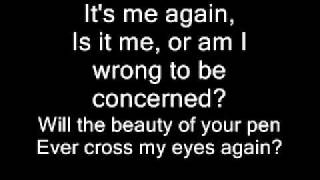 The last three letters-Alesana lyrics