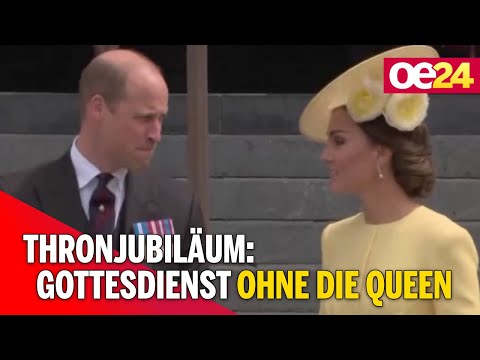 Thronjubiläum: Gottesdienst ohne die Queen