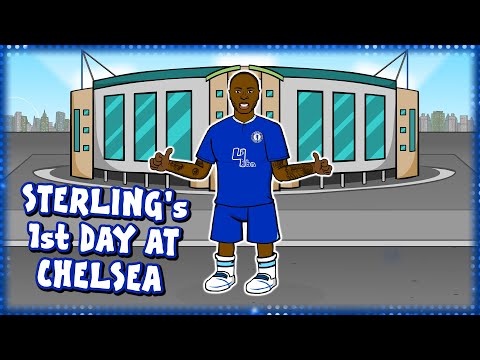 🔵Sterling’s 1st Day at Chelsea!🔵 (Raheem Sterling signs for Chelsea)