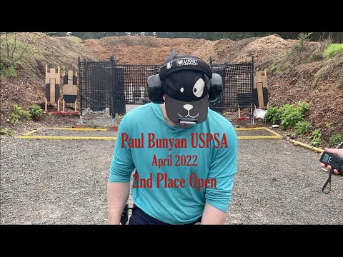 USPSA in the Hail and Rain! Paul Bunyan - April 2022