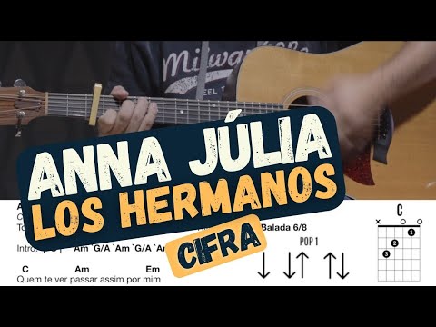 Anna Júlia - Los Hermanos - Cifra - Aprenda Como Tocar - Violão