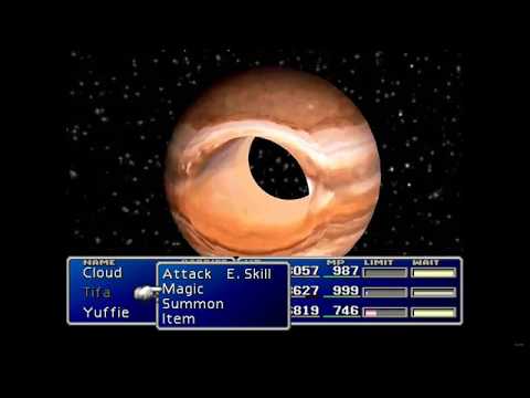 FFVII PC - Sephiroth Super Nova Skill! 4K HQ