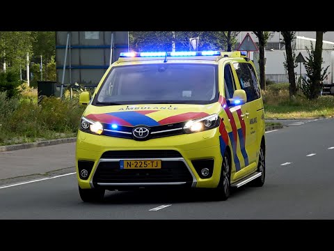 [Primeur] A1, Toyota Proace Rapid Responder 10-345 Alkmaar naar meldingen in Heerhugowaard