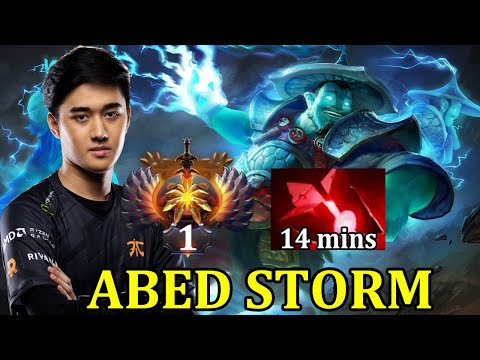 EG.Abed - Storm Spirit Bullying Huskar in mid 19 mins GG