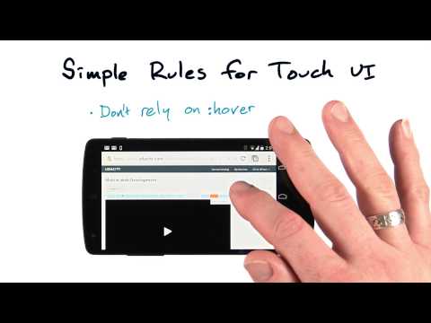 Welcome Mobile Web Development