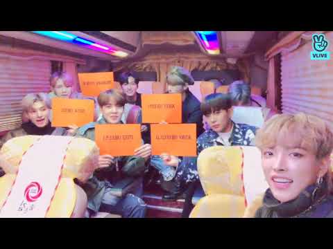 [ENG SUB] ATEEZ VLIVE ~ 📢 Finally! Revealing the name of the fan club!~ 2018-11-17
