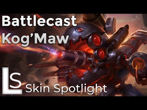 Battlecast KogMaw - Skin Spotlight - Battlecast Collection - League of Legends - Patch 10.8.1