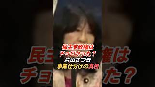 片山さつき「民主党政権はチョロい」蓮舫に行政改革の甘さを猛追及