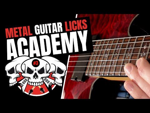 Metal guitar licks academy Lick #3