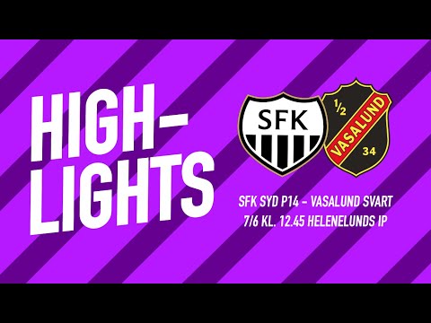 SFK SYD P14 - VASALUND SVART